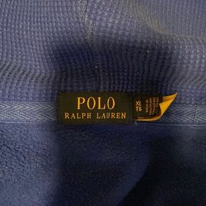 Polo Ralph Lauren blue sweatshirt